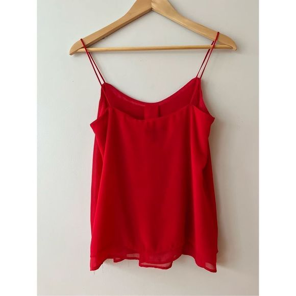 Red viscose top Mango - Picture 4 of 4